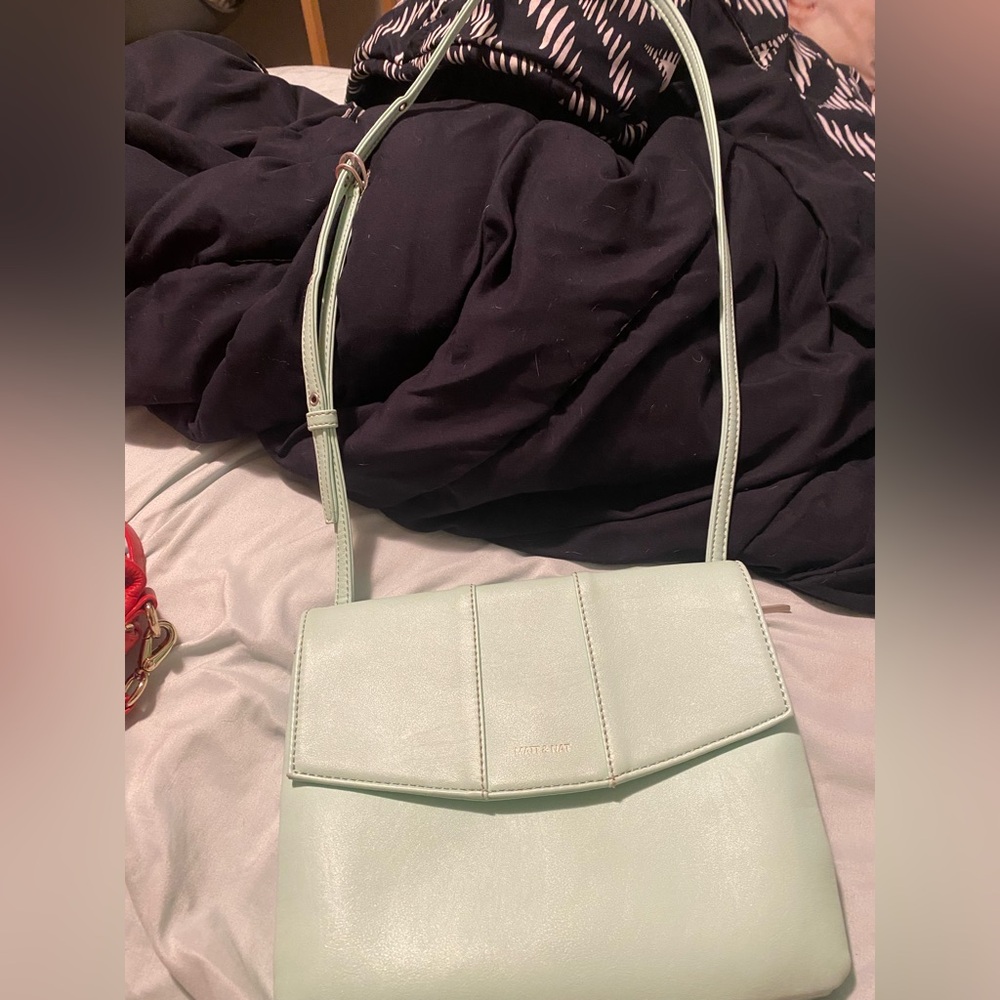 Matt and Nat Mint Green Crossbody Bag